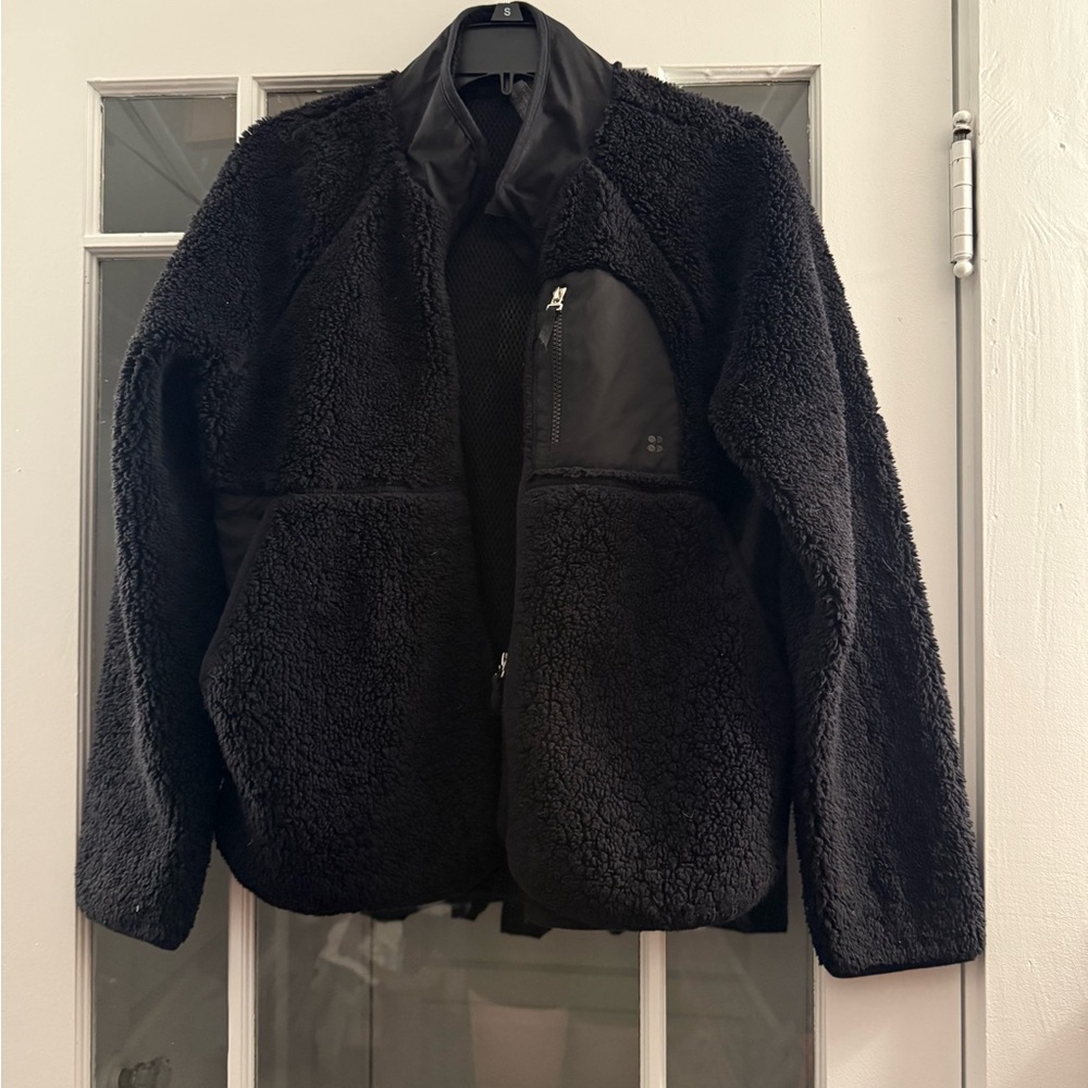 Sweaty Betty Black Lightweight Shirt Jacket